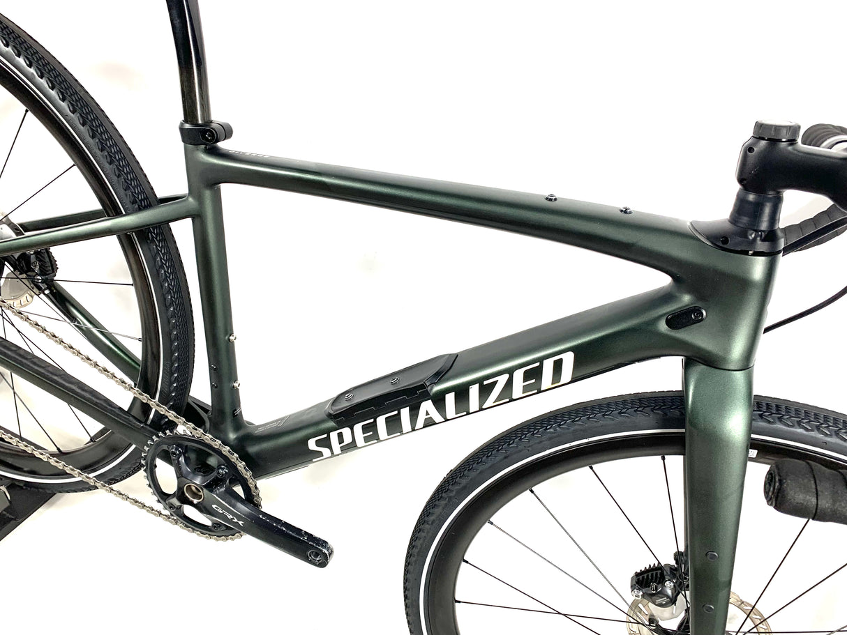 2021 Specialized Diverge Expert Shimano GRX Di2 11 Speed Roval Carbon Wheels Size: 52cm