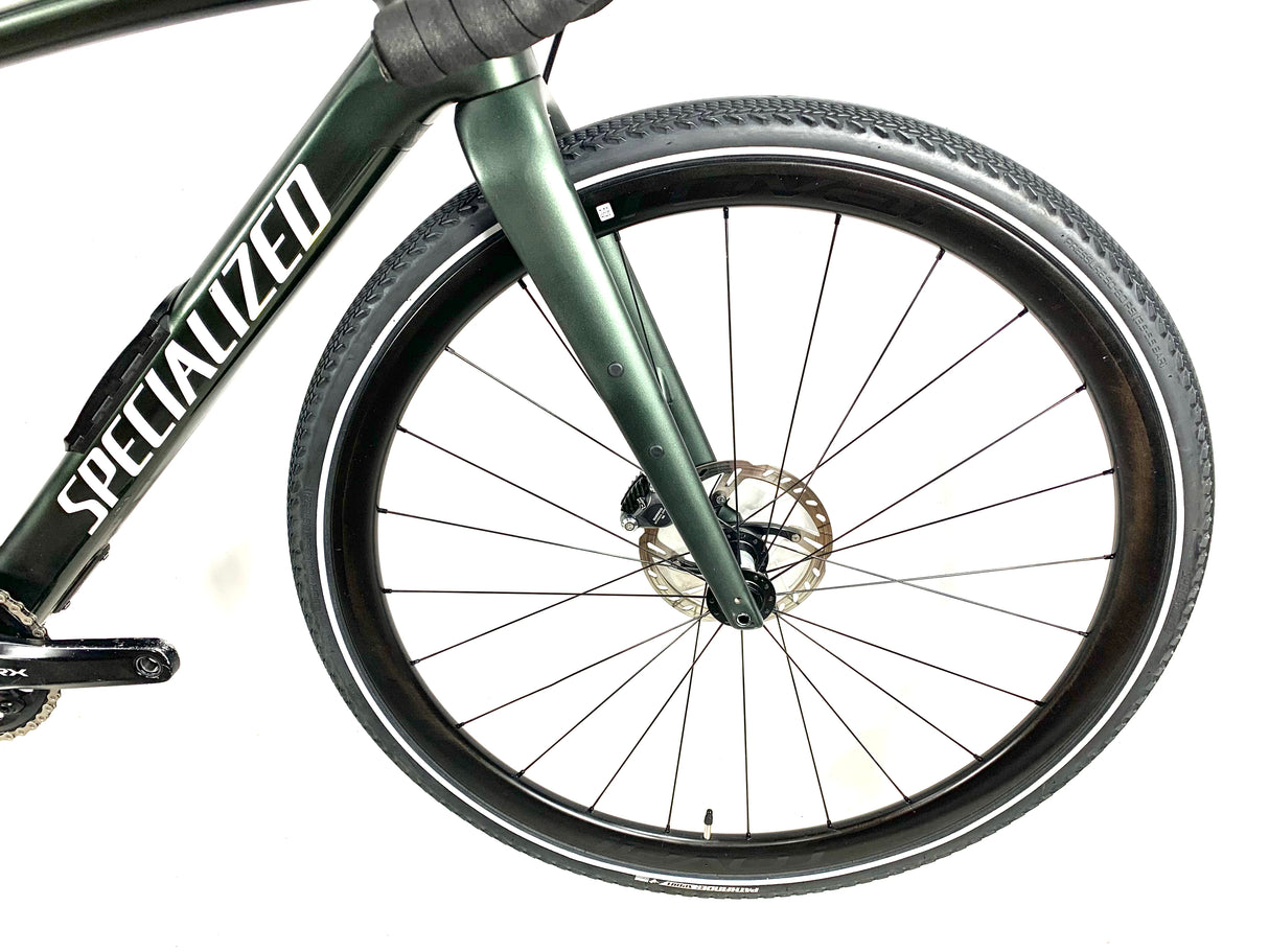 2021 Specialized Diverge Expert Shimano GRX Di2 11 Speed Roval Carbon Wheels Size: 52cm