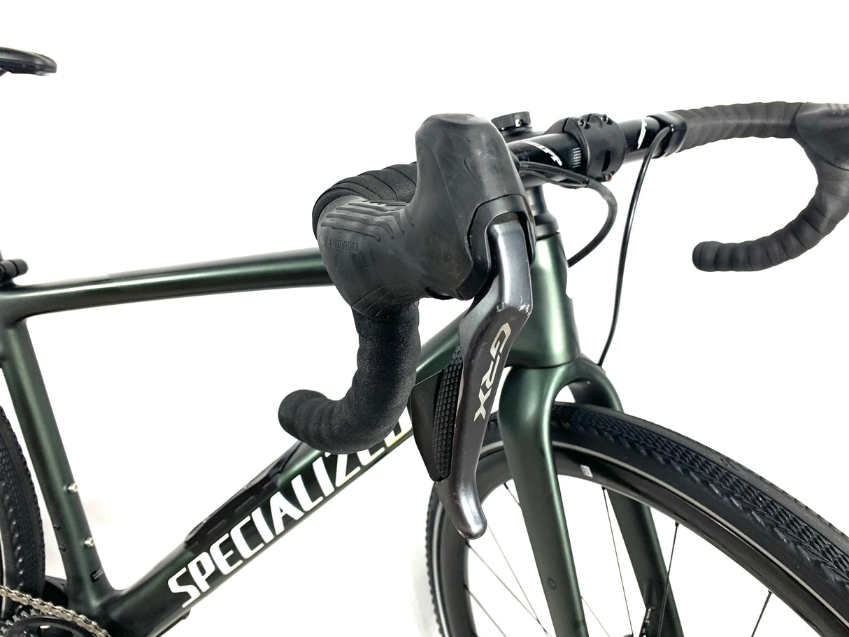 2021 Specialized Diverge Expert Shimano GRX Di2 11 Speed Roval Carbon Wheels Size: 52cm