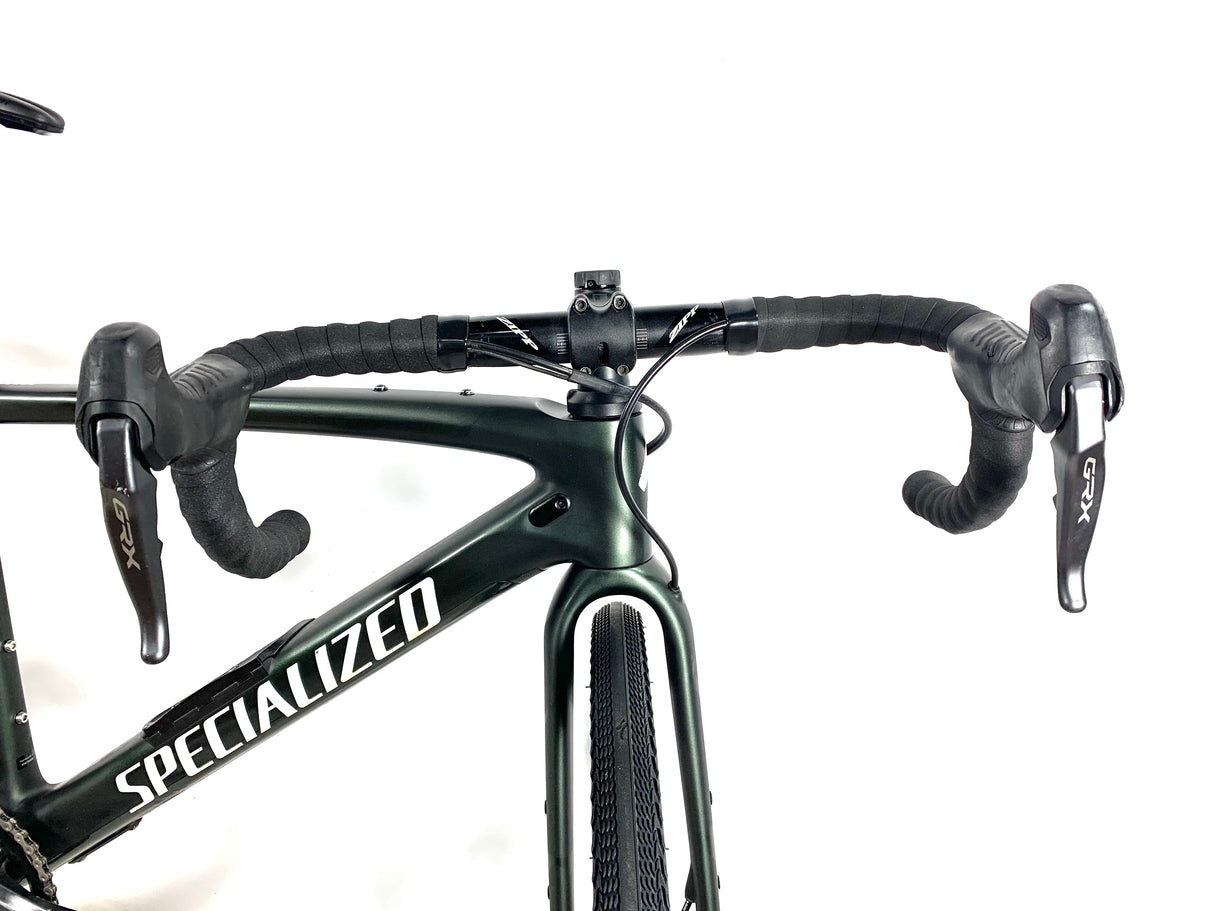 2021 Specialized Diverge Expert Shimano GRX Di2 11 Speed Roval Carbon Wheels Size: 52cm