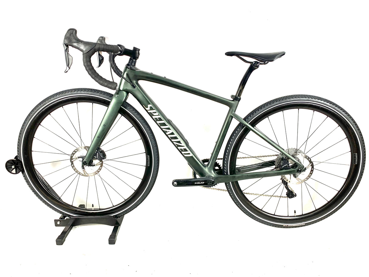 2021 Specialized Diverge Expert Shimano GRX Di2 11 Speed Roval Carbon Wheels Size: 52cm