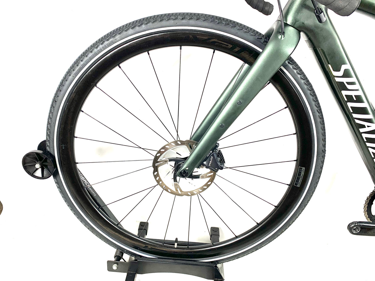 2021 Specialized Diverge Expert Shimano GRX Di2 11 Speed Roval Carbon Wheels Size: 52cm