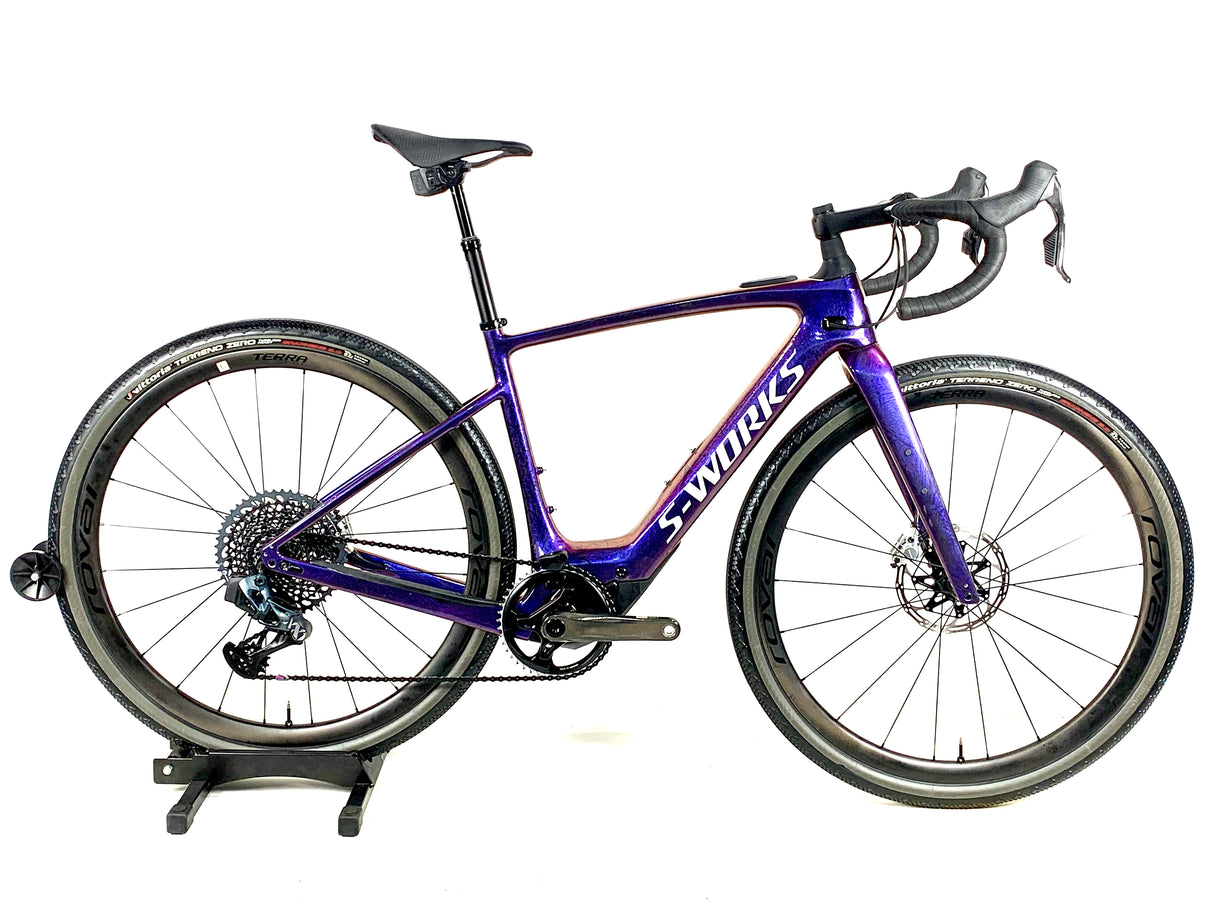 2025 Specialized S-Works Turbo Creo 2 Sram AXS 1X12 Roval Carbon Wheels Size: 54cm (Preowned)