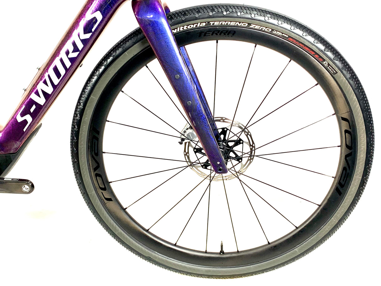 2025 Specialized S-Works Turbo Creo 2 Sram AXS 1X12 Roval Carbon Wheels Size: 54cm (Preowned)