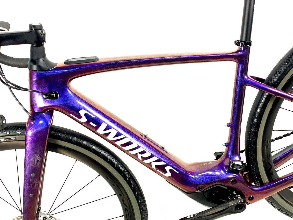 2025 Specialized S-Works Turbo Creo 2 Sram AXS 1X12 Roval Carbon Wheels Size: 54cm (Preowned)