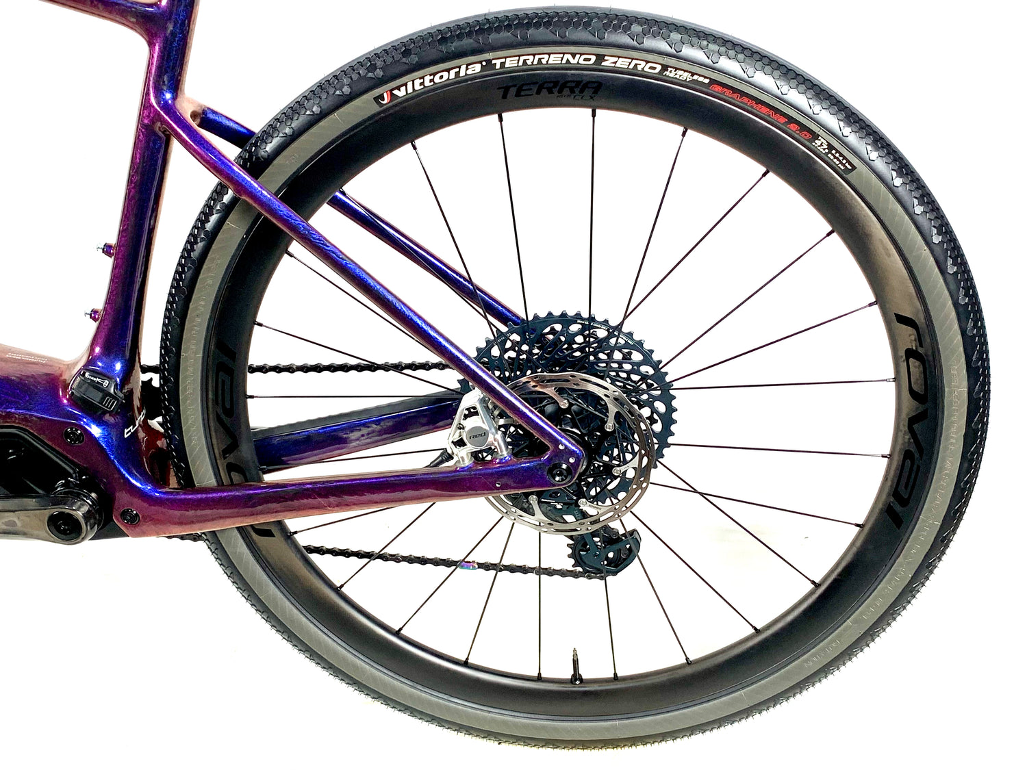 2025 Specialized S-Works Turbo Creo 2 Sram AXS 1X12 Roval Carbon Wheels Size: 54cm (Preowned)