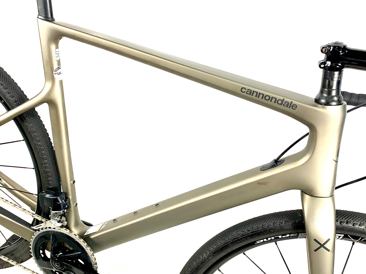 2024 Cannondale SuperSix Evo SE Gravel Rival AXS 2x12 Size: 58cm (Preowned)