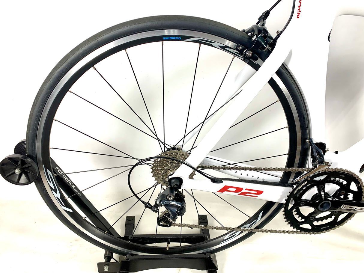2016 Cervelo P2 Carbon Ultegra/ 105 11 Speed Components Shimano Wheels Size: 48cm