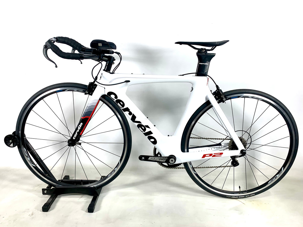 2016 Cervelo P2 Carbon Ultegra/ 105 11 Speed Components Shimano Wheels Size: 48cm
