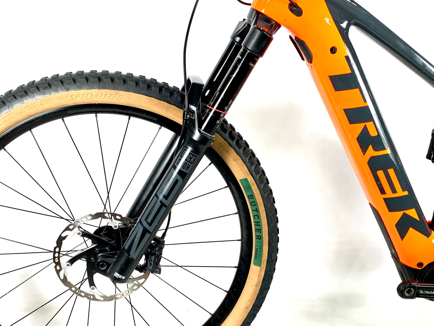 2020 Trek Rail 9.8 Full Suspension E-Mountain Bontrager 29er Alloy Wheels Size: Large