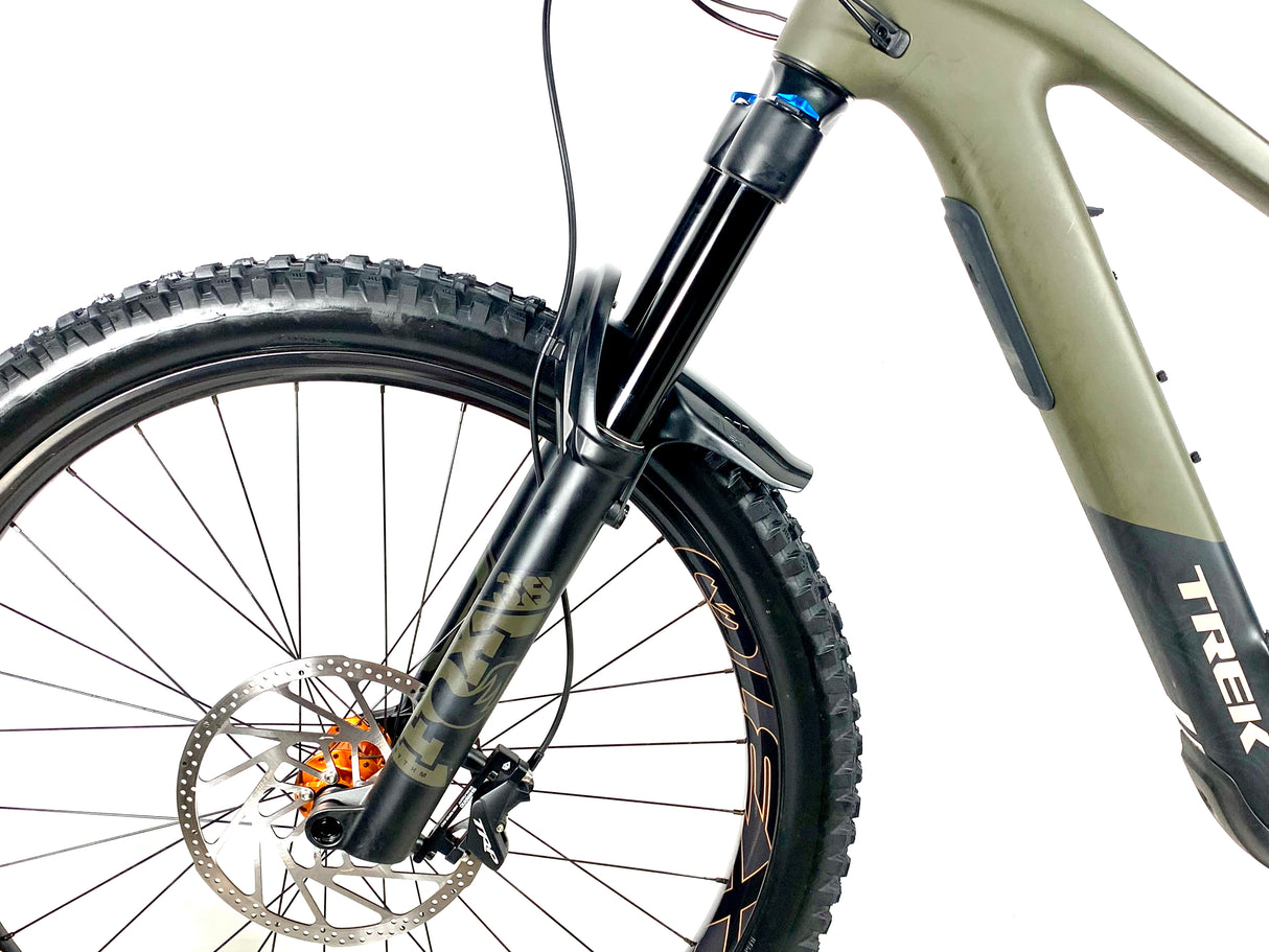 2025 Trek Slash+ 9.7 Carbon Sram GX 1X12 SpokeX Carbon Wheels Size: Large (Preowned)