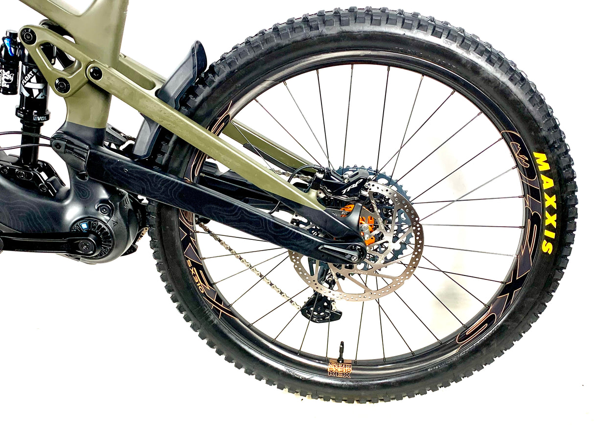 2025 Trek Slash+ 9.7 Carbon Sram GX 1X12 SpokeX Carbon Wheels Size: Large (Preowned)