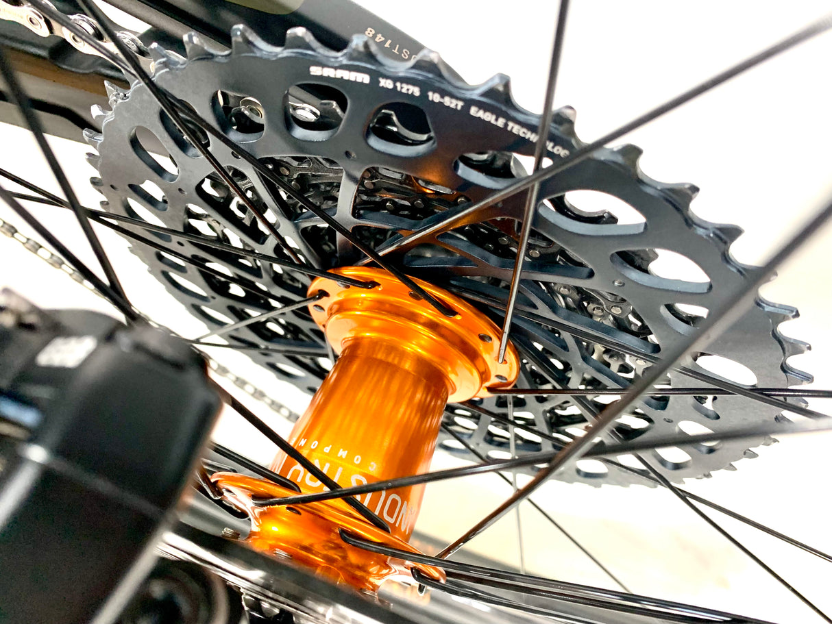 2025 Trek Slash+ 9.7 Carbon Sram GX 1X12 SpokeX Carbon Wheels Size: Large (Preowned)