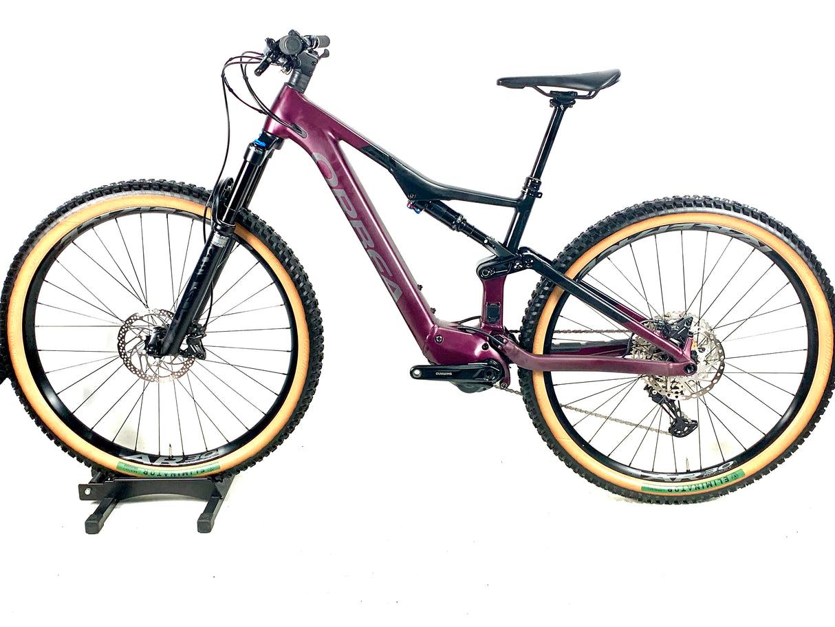 2024 Orbea Rise H30 Alloy 29er E-Mountain Shimano XT/ SLX 1X12 Size: Med