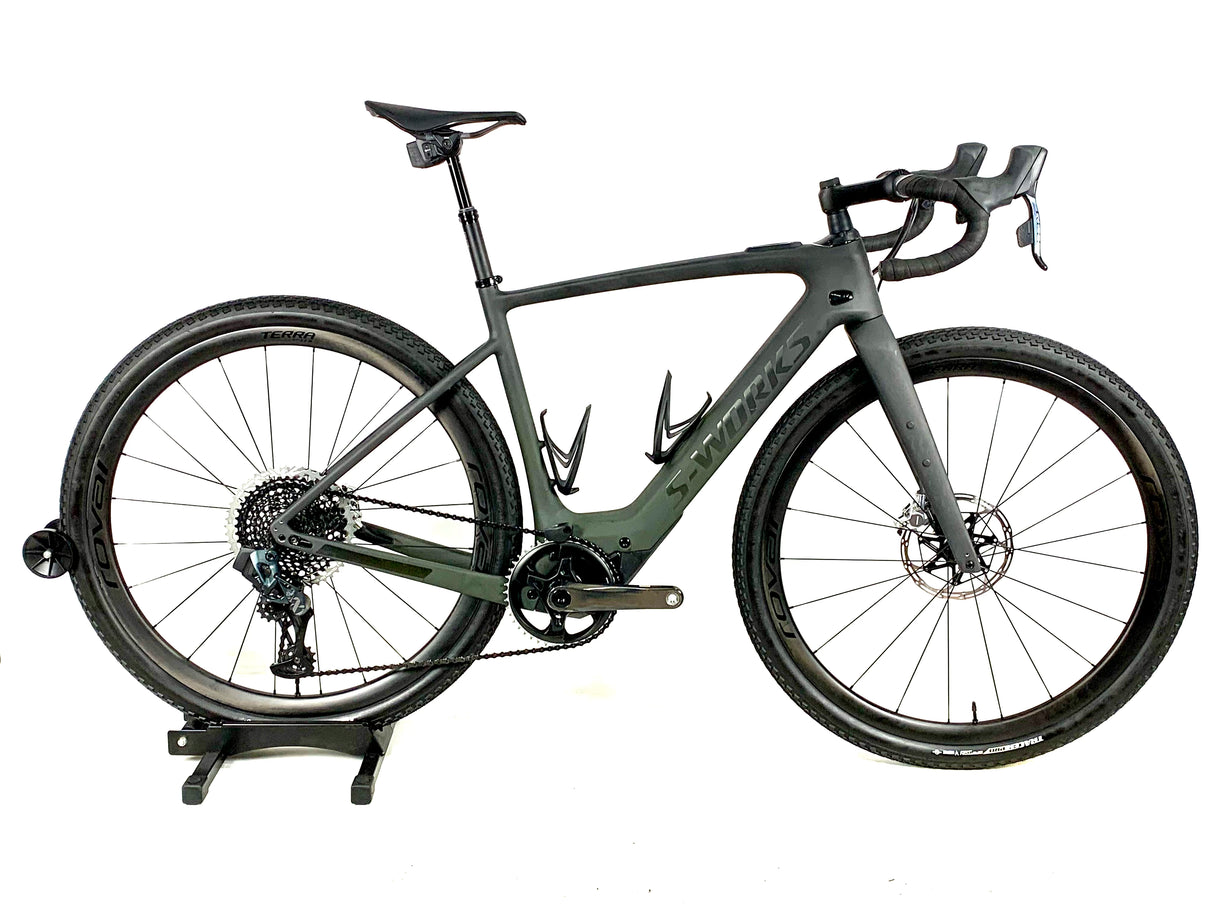 2024 Specialized S-Works Turbo Creo 2 Sram AXS Size: 56cm Satin Forest(Preowned)