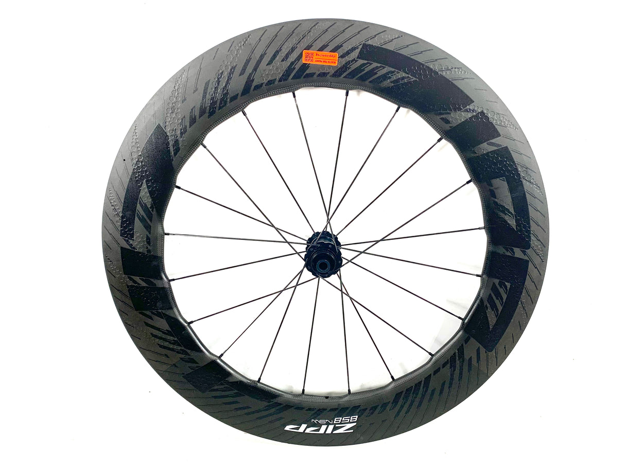 ZIPP 858 NSW Front Disc Carbon Wheel Tubeless Center Lock Disc 700c Hookless