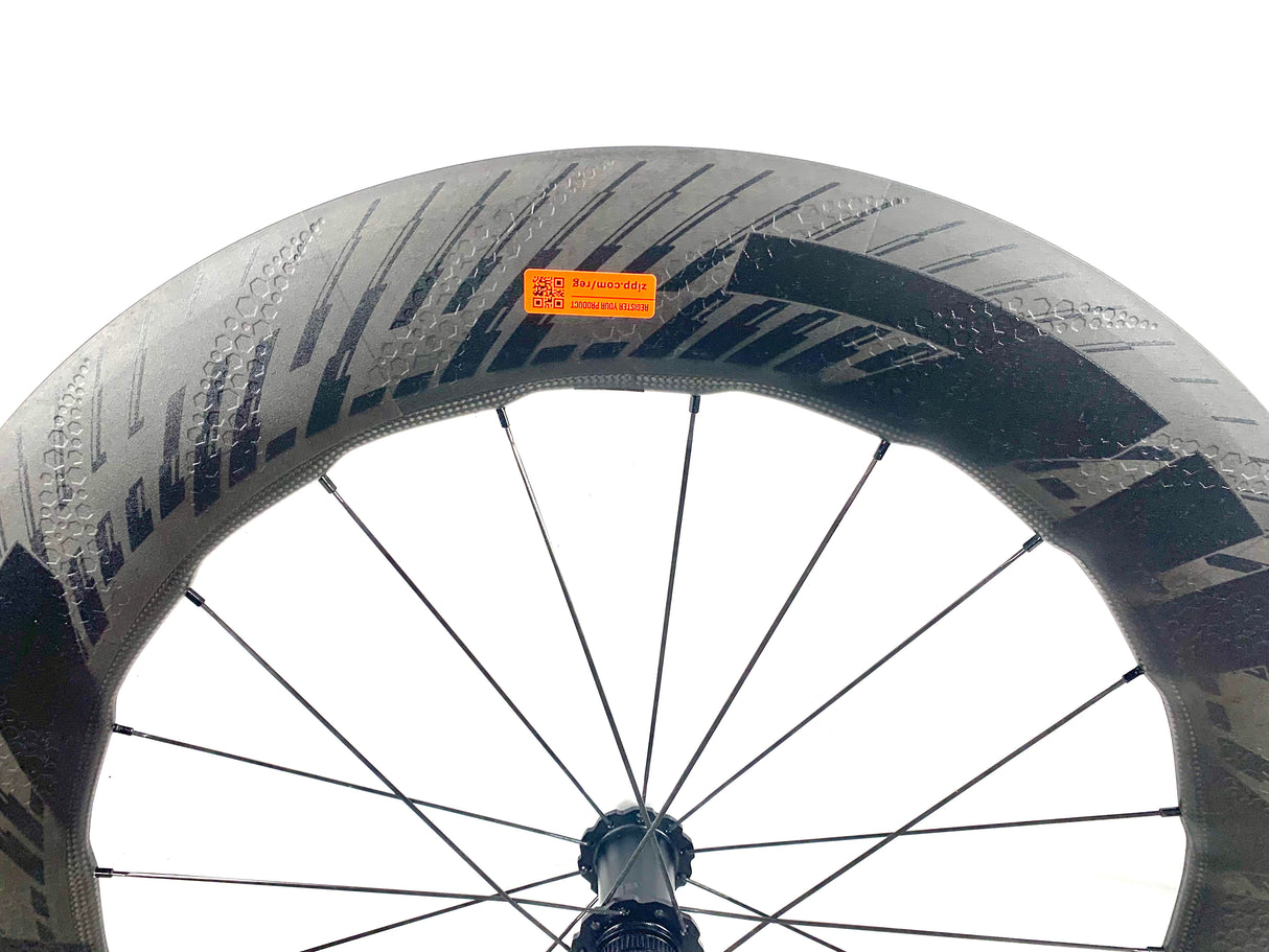 ZIPP 858 NSW Front Disc Carbon Wheel Tubeless Center Lock Disc 700c Hookless