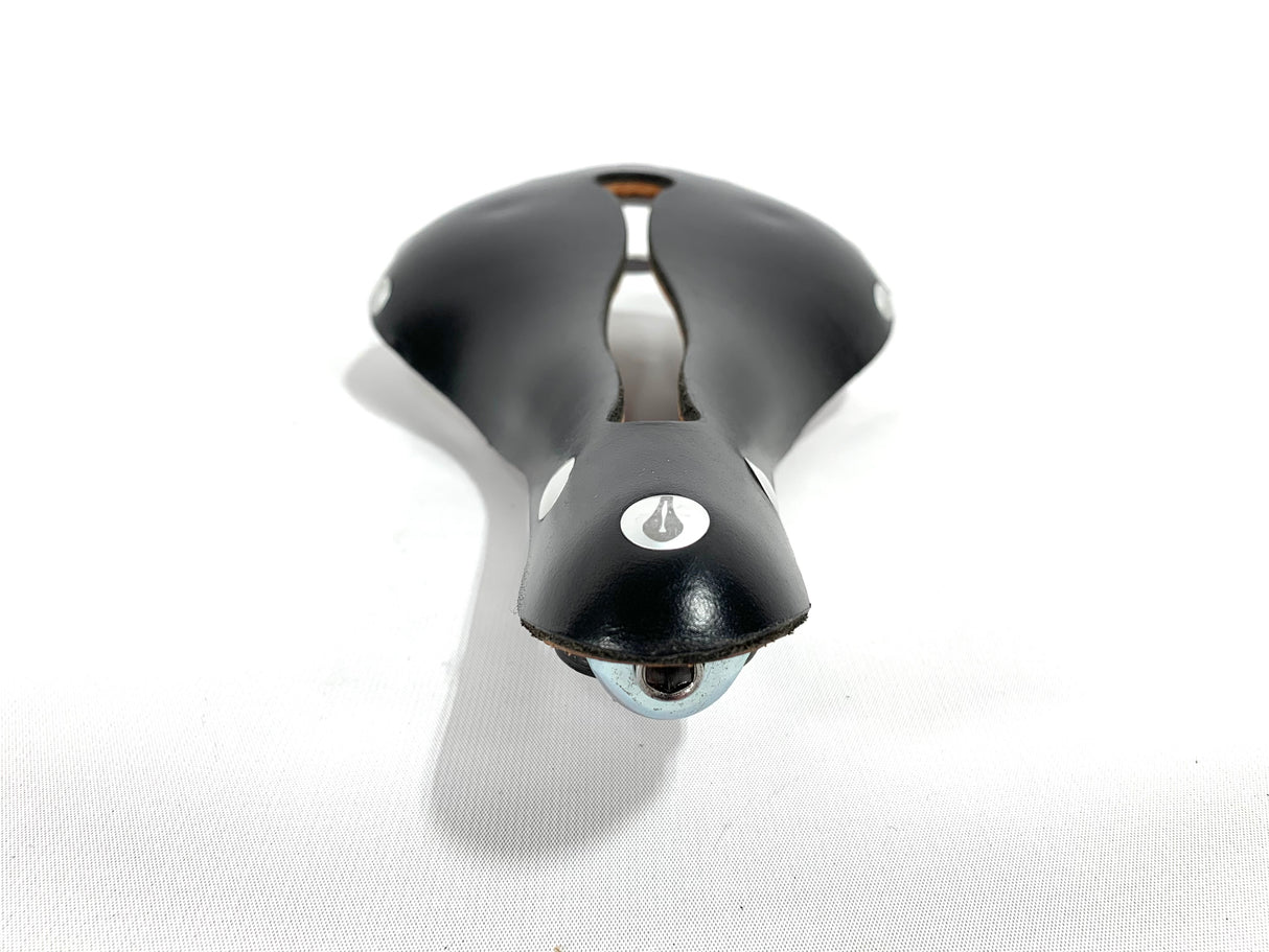 Selle Anatomica H2 Black Leather Saddle w/ Carbon Rail Upgrade