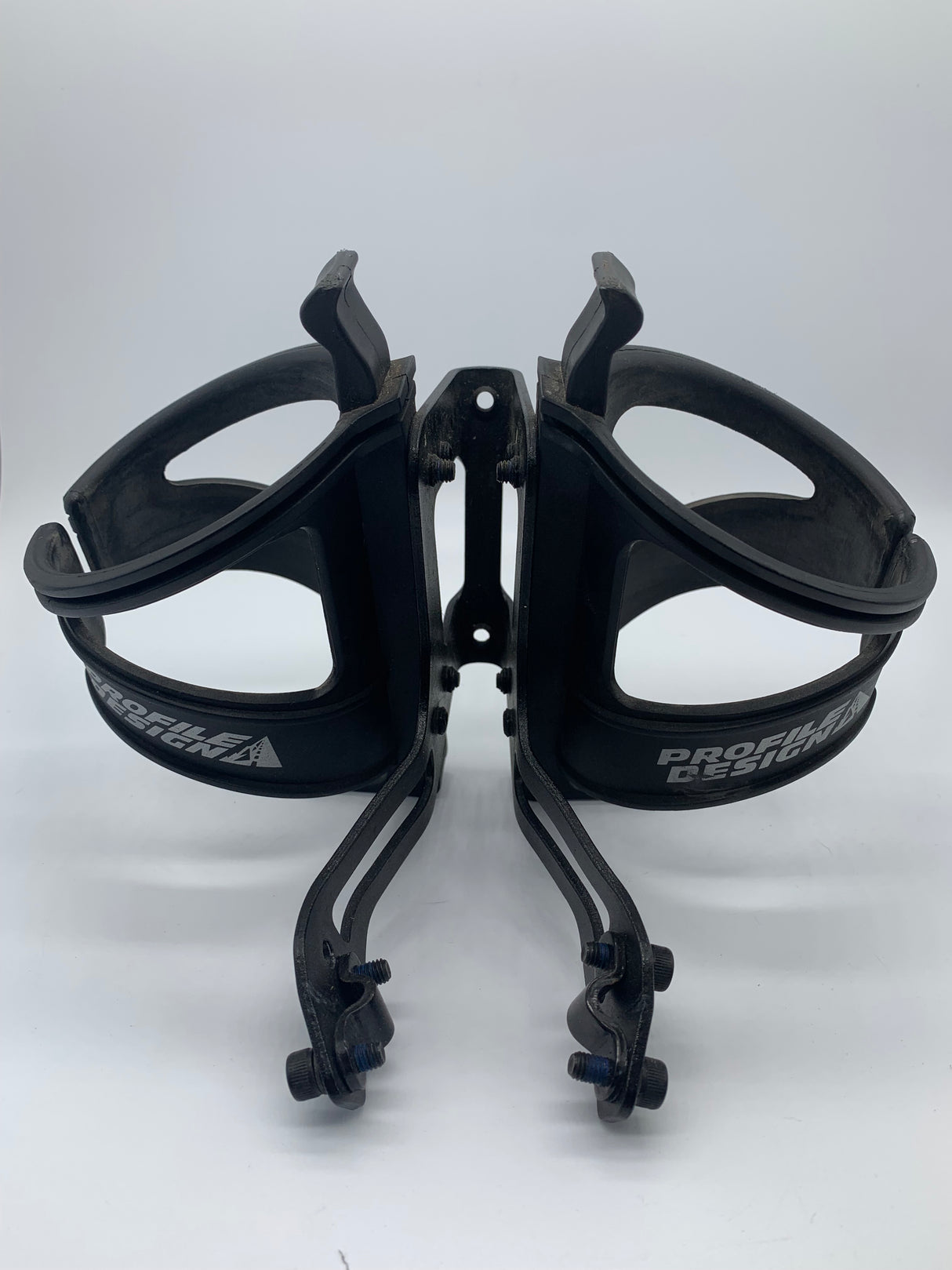 Profile Design RML Water Bottle Cage Mount w/ Profile Design Plastic Water Bottle Cages