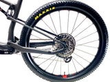 2025 Santa Cruz Blur CC Carbon Sram XX AXS RSV Wheels Size: Large (Preowned)