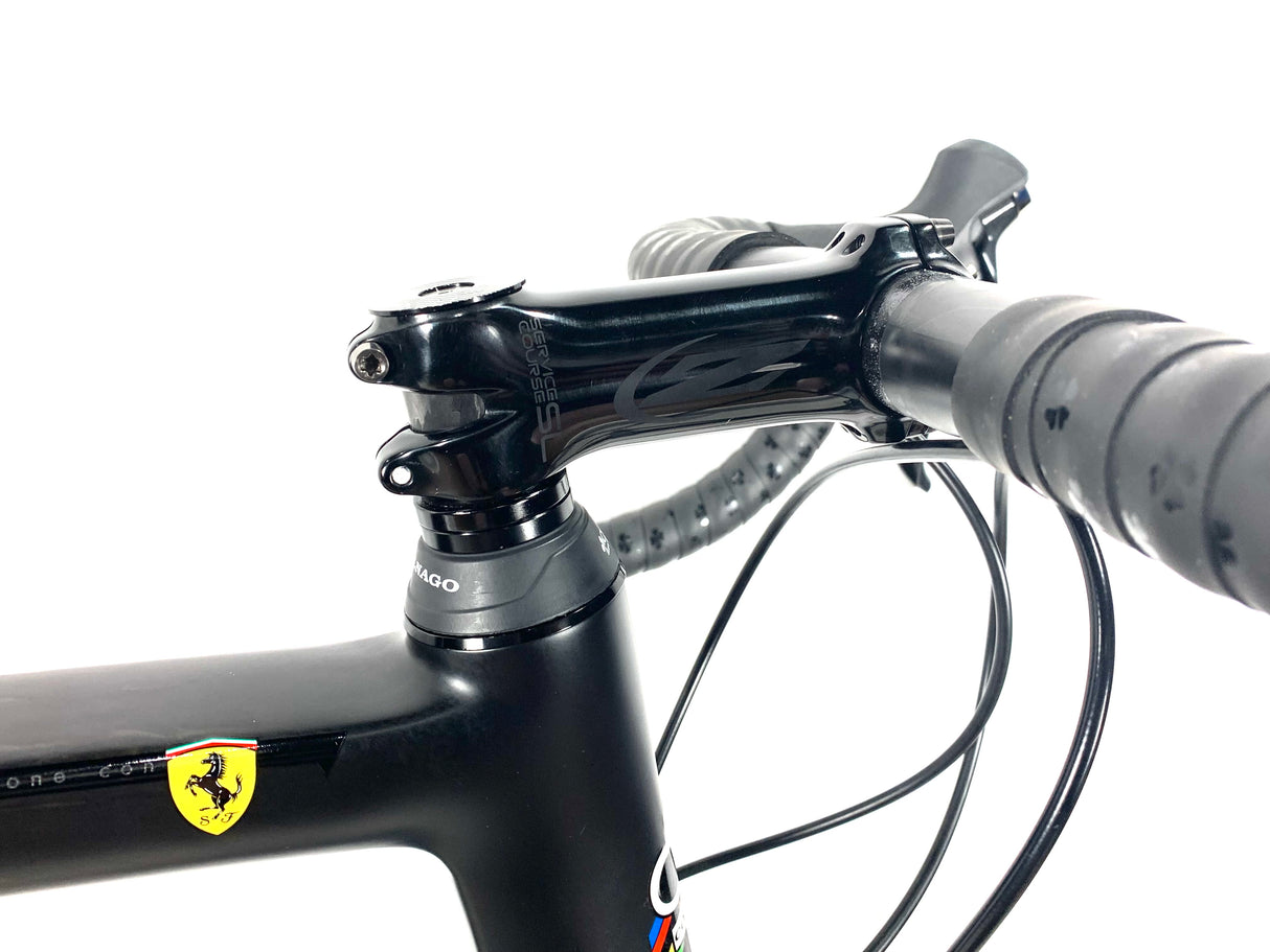 Colnago V1-R Ferrari Shimano Ultegra 8000 11 Speed Mavic Ksyrium SLR Wheels Size: 56s