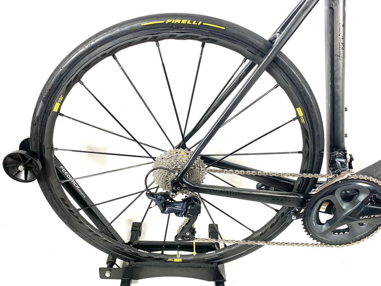 Colnago V1-R Ferrari Shimano Ultegra 8000 11 Speed Mavic Ksyrium SLR Wheels Size: 56s