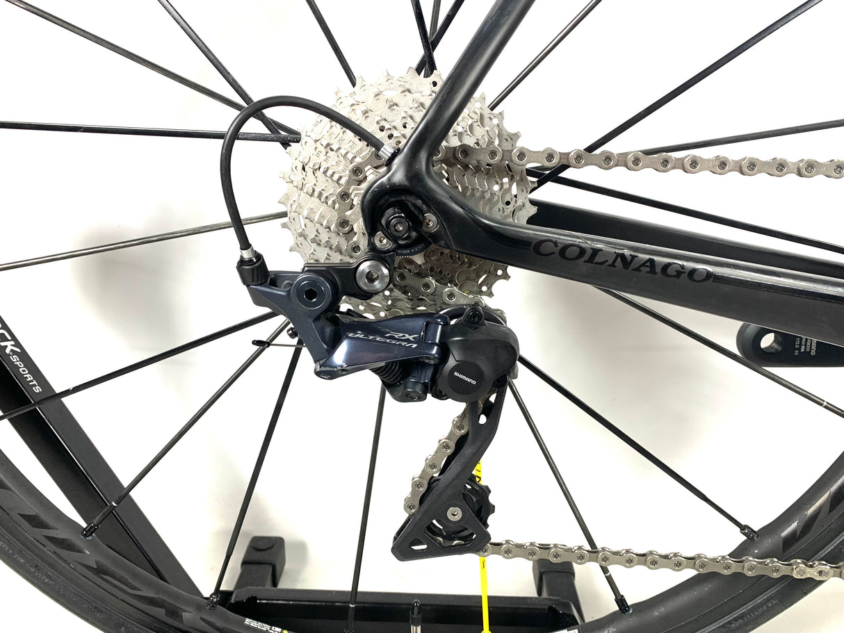 Colnago V1-R Ferrari Shimano Ultegra 8000 11 Speed Mavic Ksyrium SLR Wheels Size: 56s