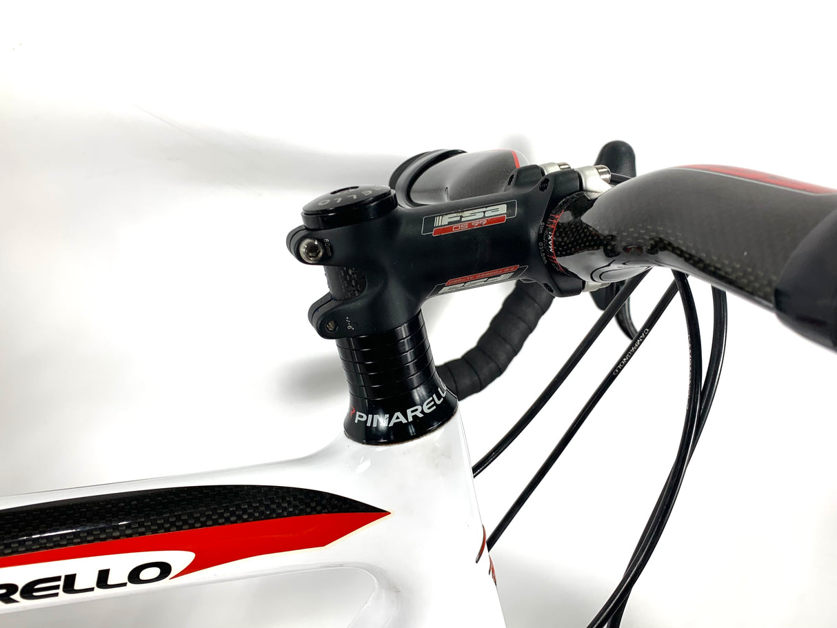 Pinarello Paris Carbon Campagnolo Record 10 Speed Campy Alloy Wheels Size: 55cm