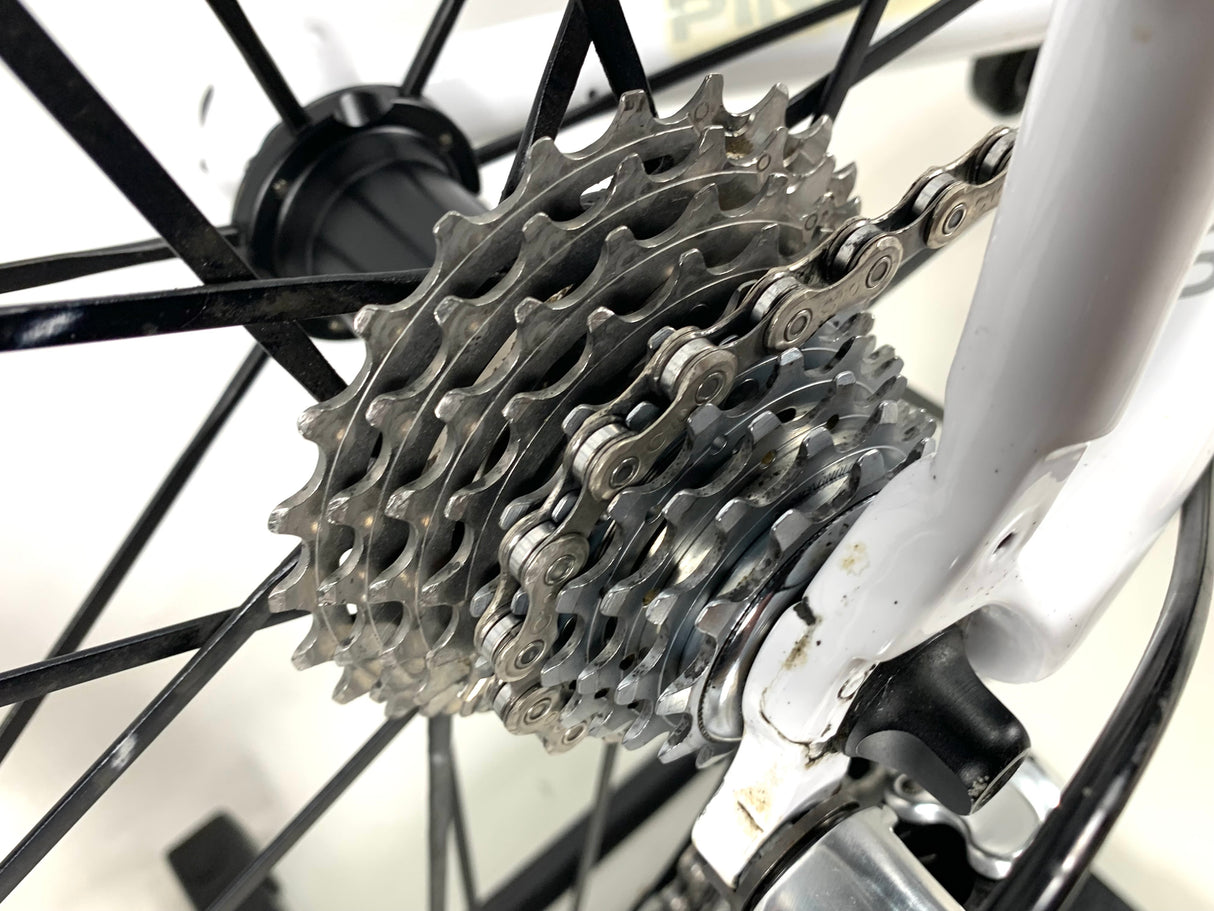 Pinarello Paris Carbon Campagnolo Record 10 Speed Campy Alloy Wheels Size: 55cm