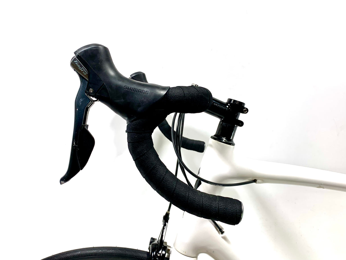 2017 Specialized Roubaix Carbon Shimano Tiagra 10-Speed Size: 58cm (Preowned)