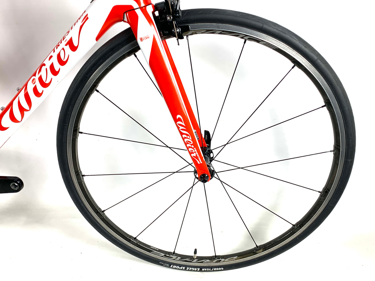 2017 Wilier Triestina Zero.7 Dura Ace 11 Speed Dura Ace Carbon Wheels Size: 57cm (XL)