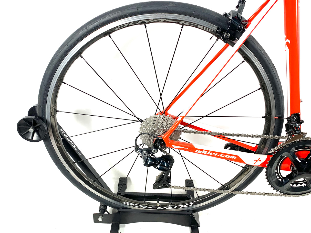 2017 Wilier Triestina Zero.7 Dura Ace 11 Speed Dura Ace Carbon Wheels Size: 57cm (XL)