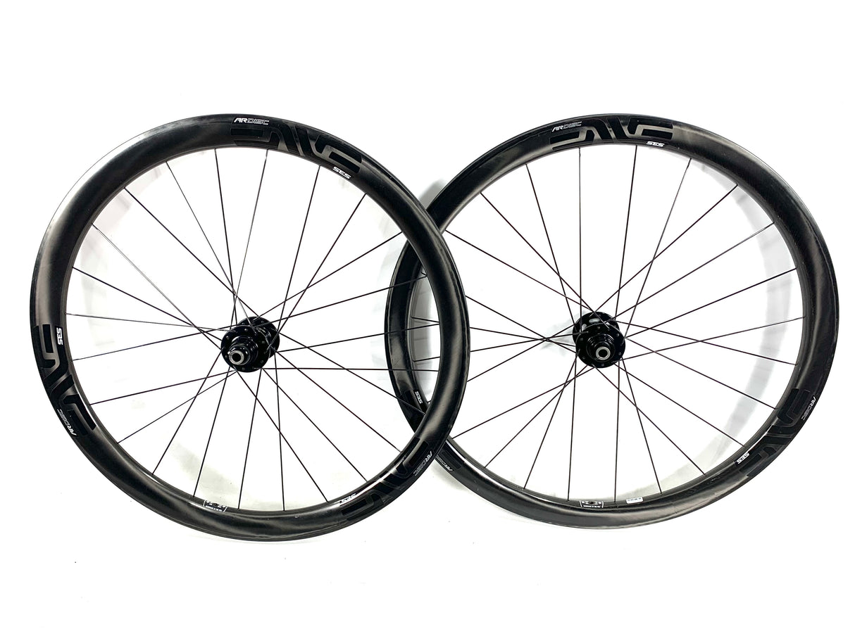 ENVE SES 3.4 AR Disc Carbon Clincher Tubeless Wheelset Chris King Hubs SRAM XDR