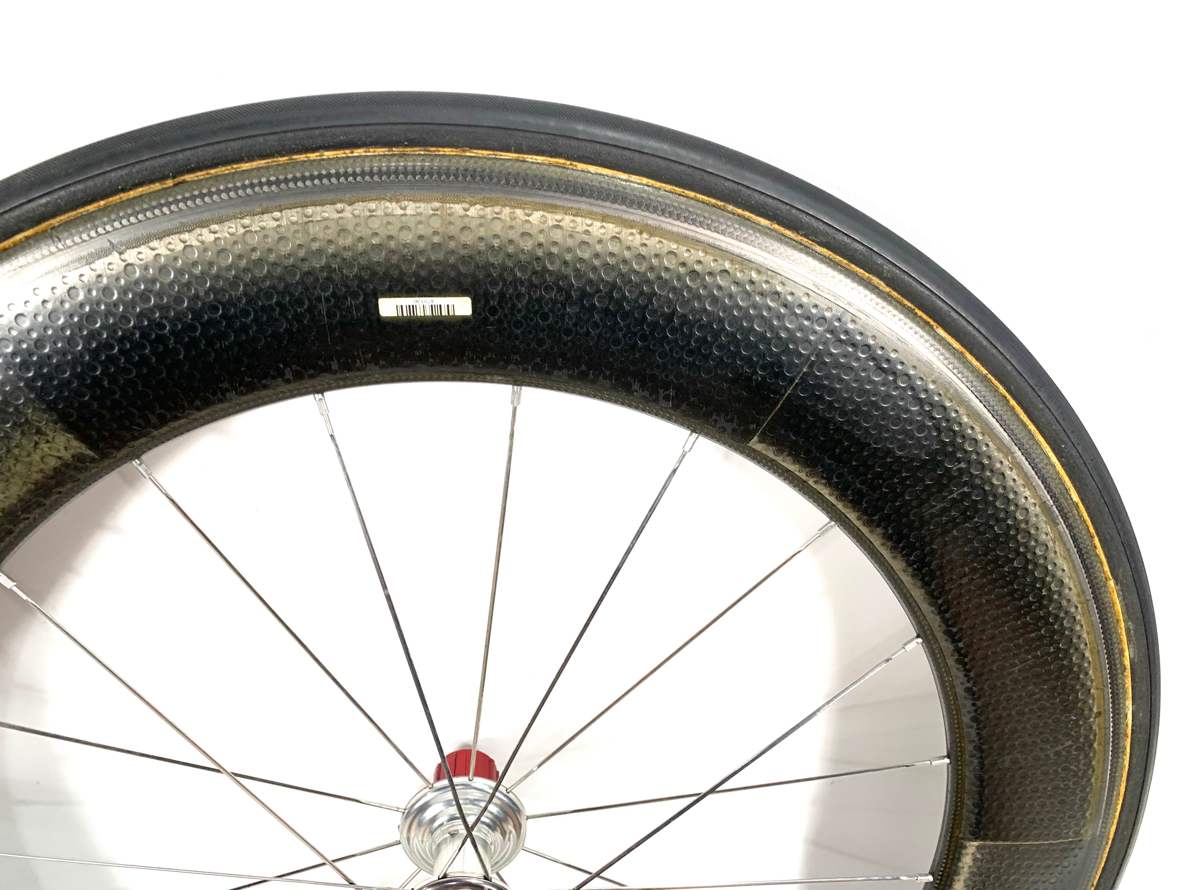 ZIPP 808 Firecrest Carbon Tubular Wheelset Shimano/Sram 9