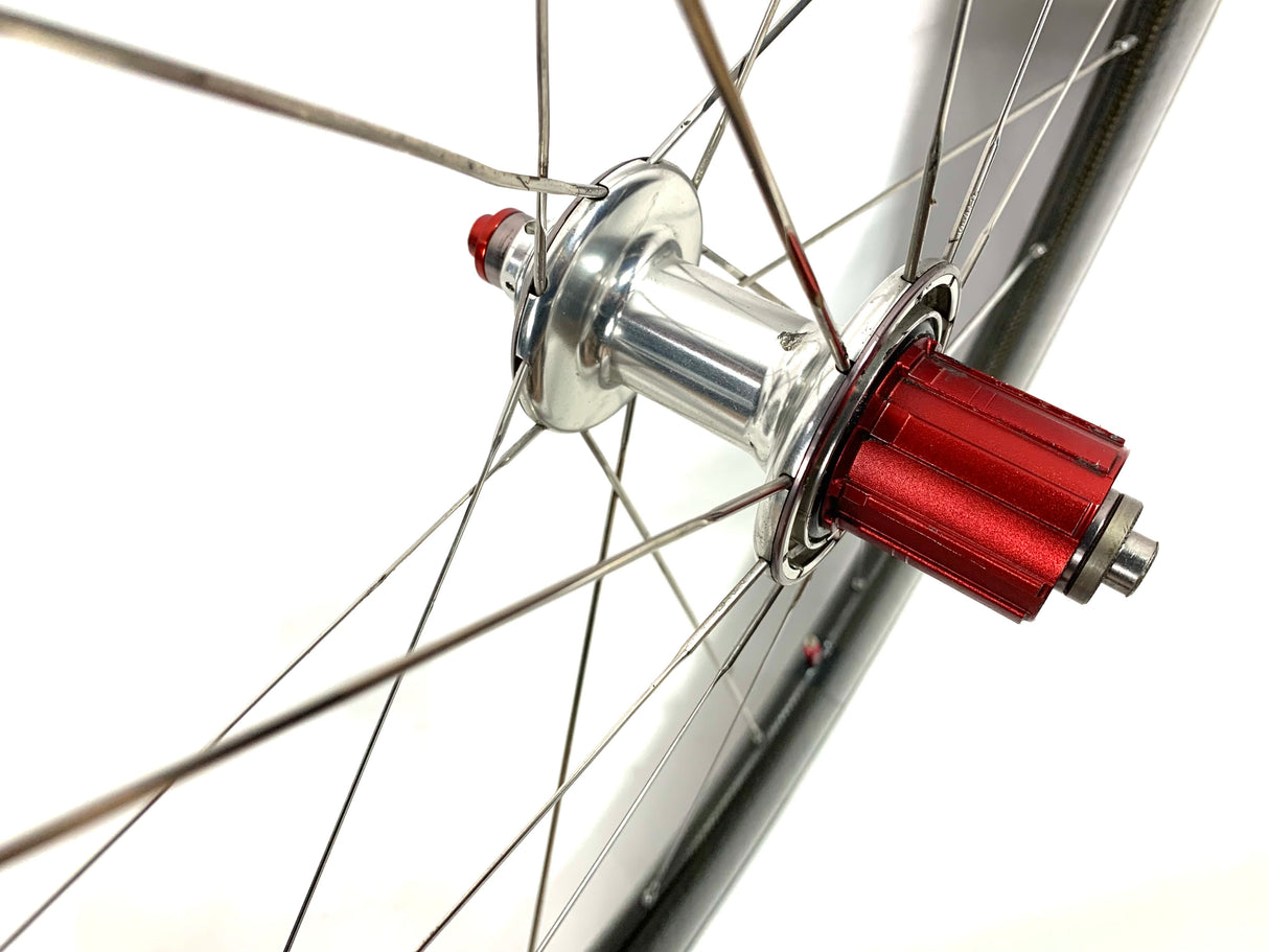 ZIPP 808 Firecrest Carbon Tubular Wheelset Shimano/Sram 9/10spd