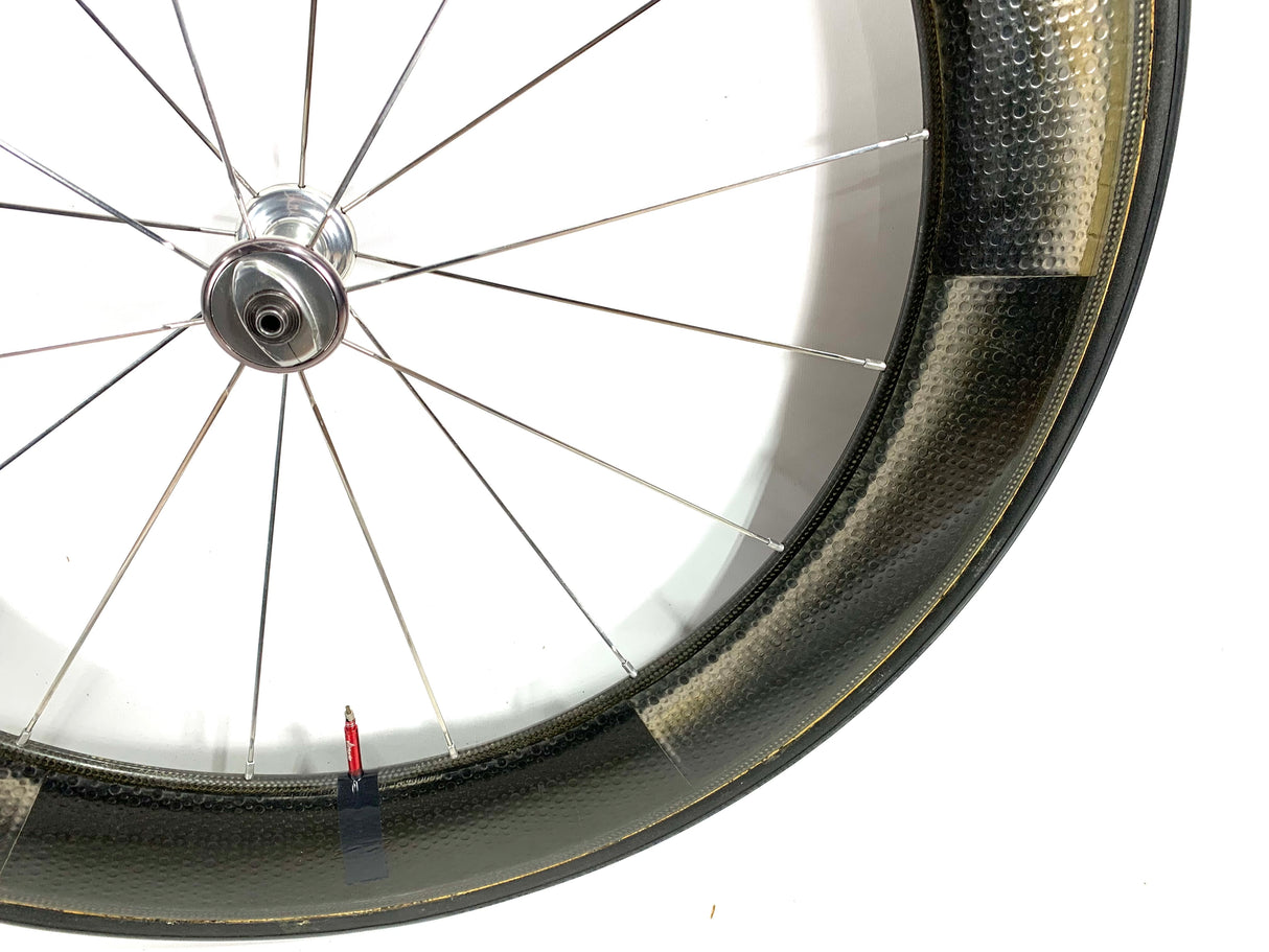 ZIPP 808 Firecrest Carbon Tubular Wheelset Shimano/Sram 9/10spd