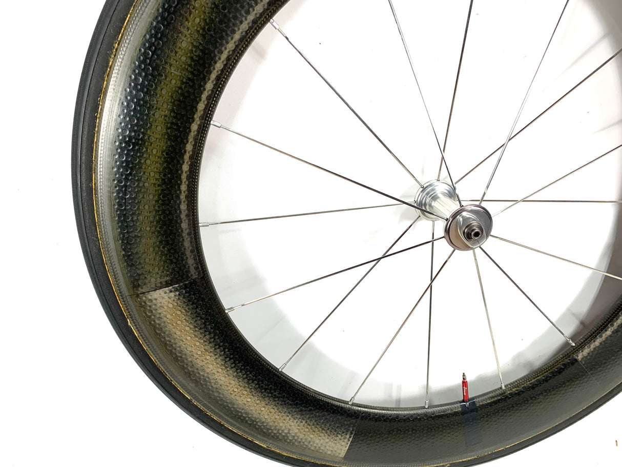 ZIPP 808 Firecrest Carbon Tubular Wheelset Shimano/Sram 9/10spd