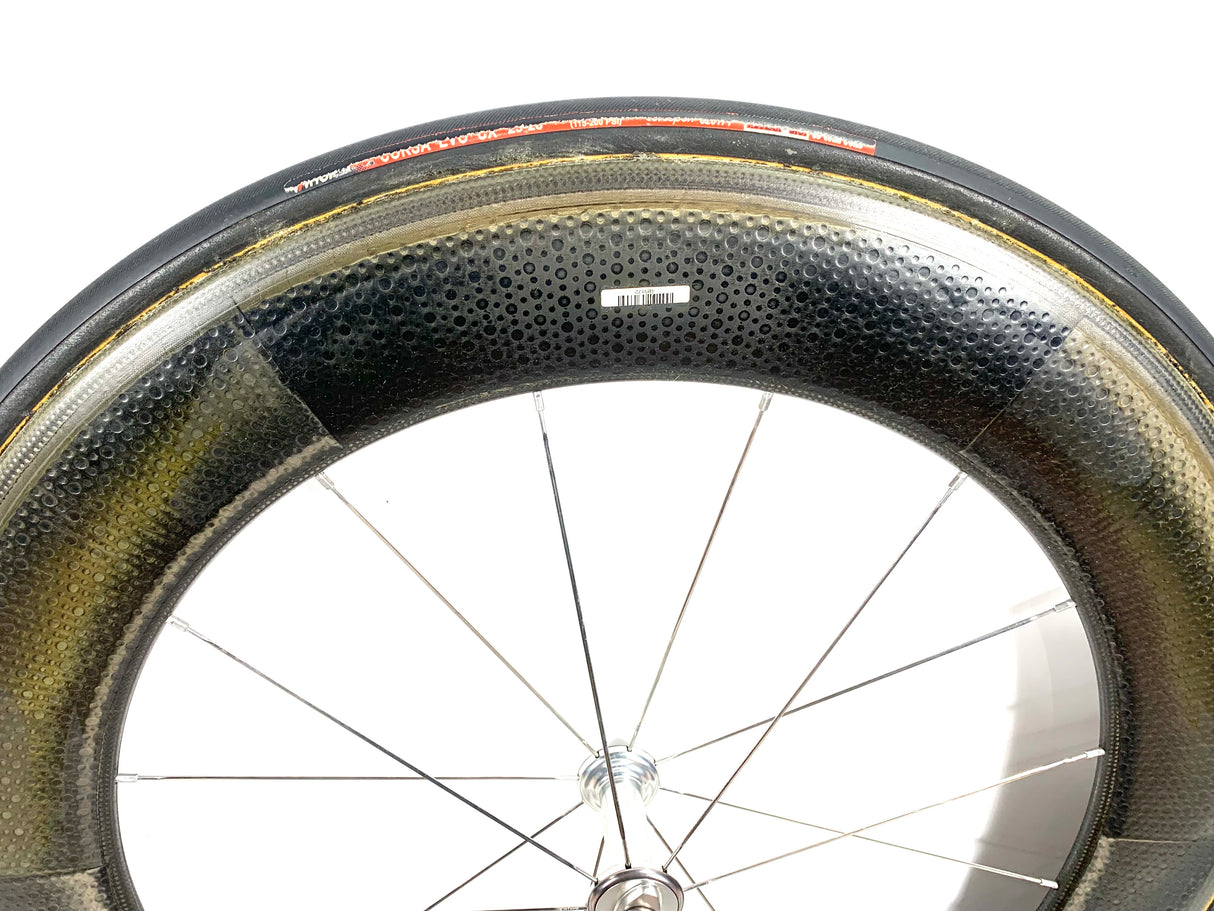 ZIPP 808 Firecrest Carbon Tubular Wheelset Shimano/Sram 9/10spd