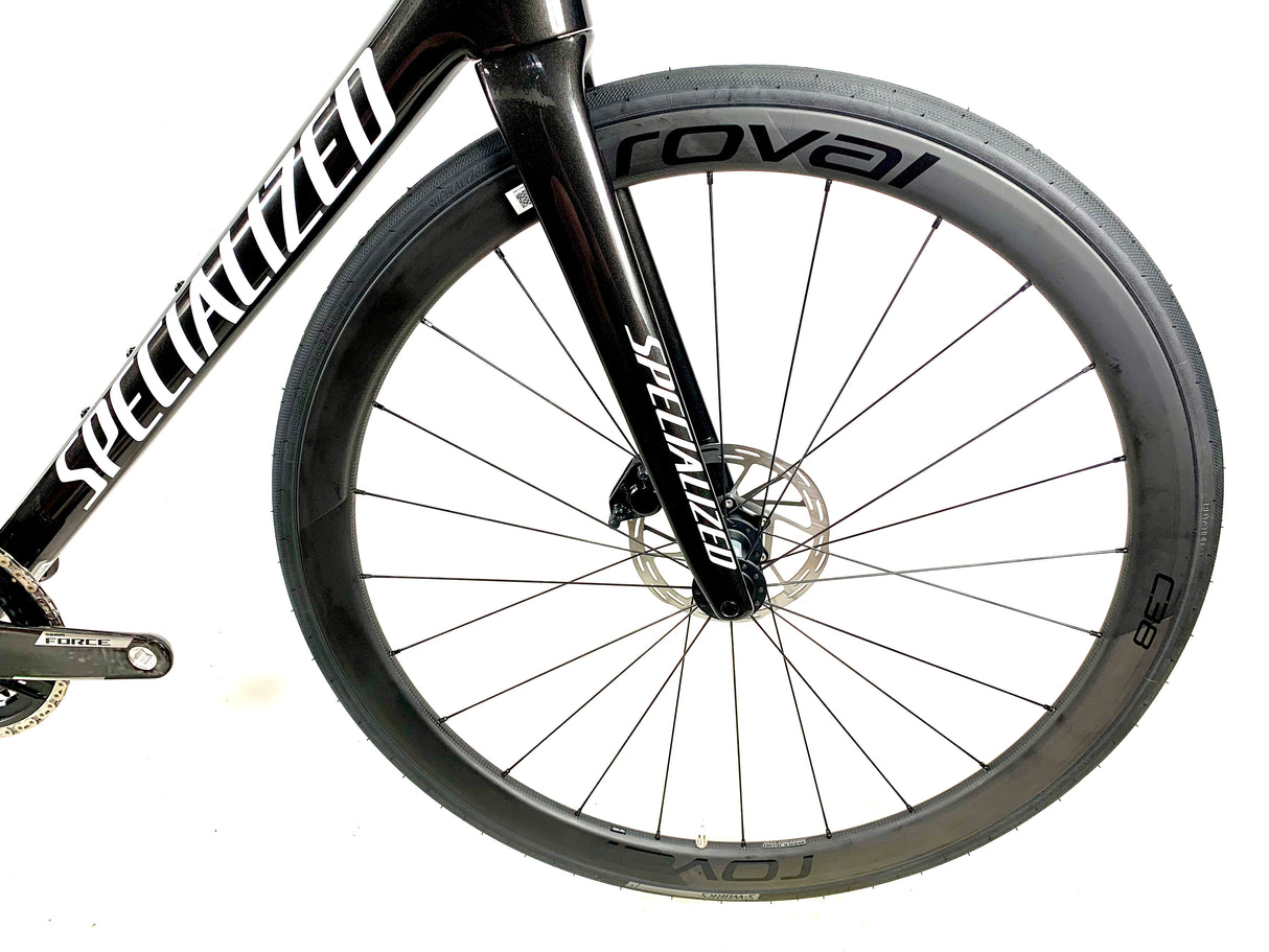 2026 Specialized Tarmac SL8 Expert Force AXS Roval Carbon Wheels Size: 56cm (Black)