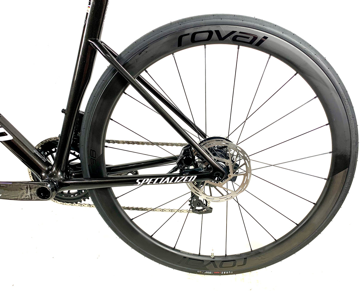 2026 Specialized Tarmac SL8 Expert Force AXS Roval Carbon Wheels Size: 56cm (Black)
