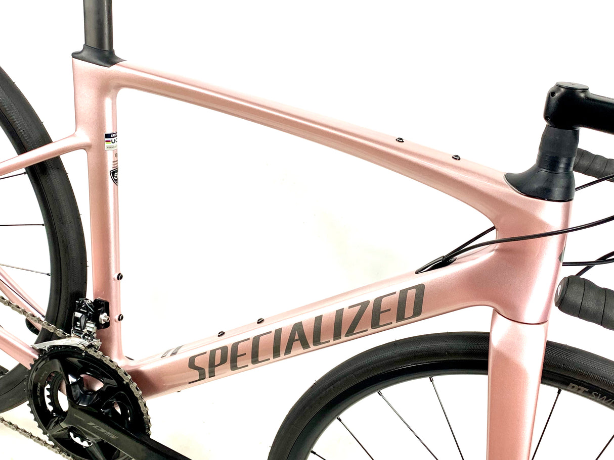 2025 Specialized Roubaix SL8 Sport Shimano 105 12-Speed DT Swiss Wheels Size: 56cm
