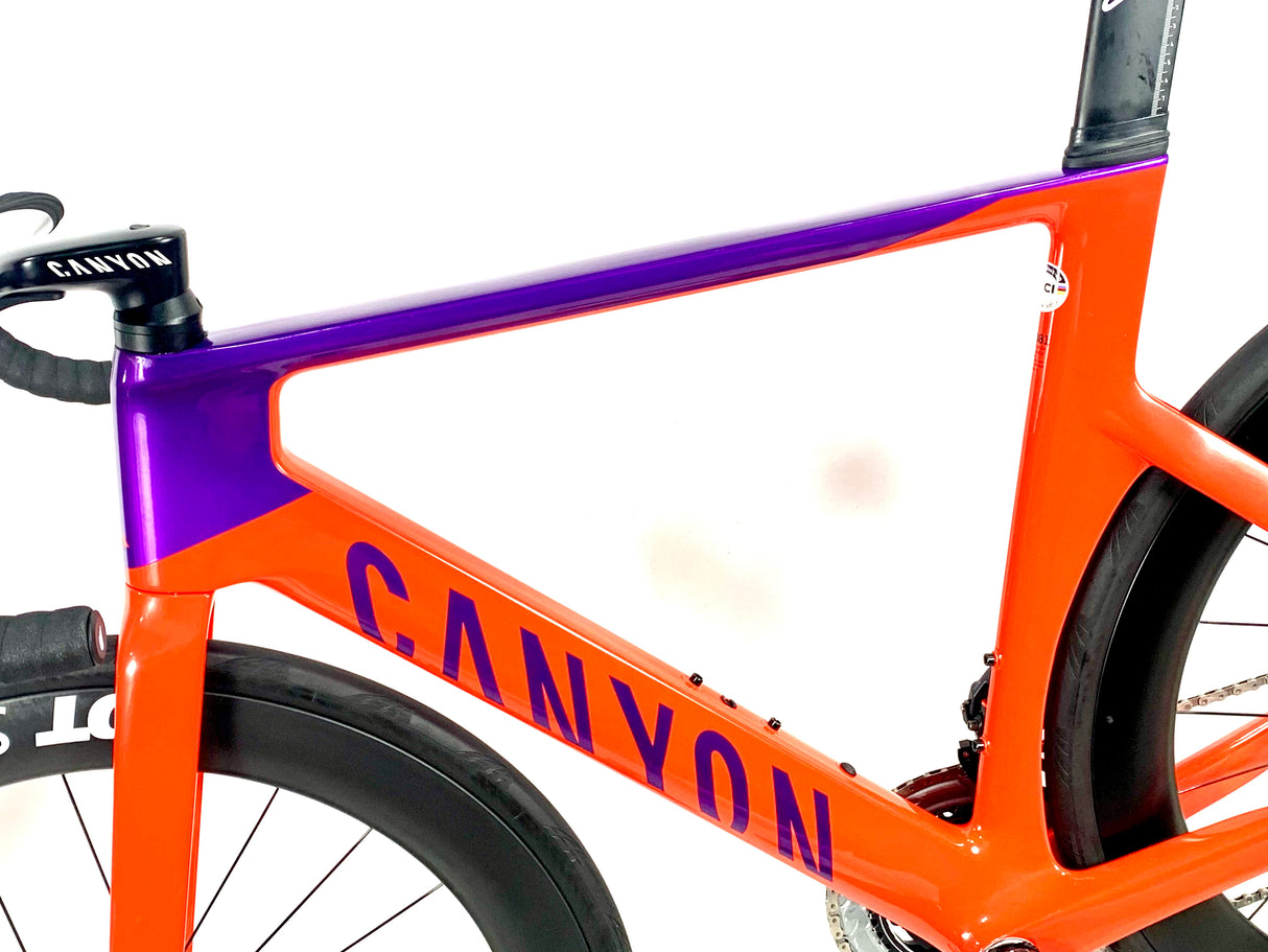 2024 Canyon Aeroad CF SLX 8 Force AXS 12 Speed DT Swiss Wheels Size: Medium