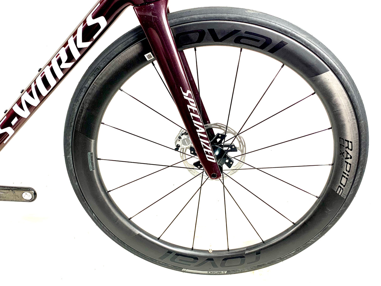 2025 Specialized S-Works Tarmac SL8 Sram Red AXS 2X12 Roval Carbon Wheels Size: 52cm