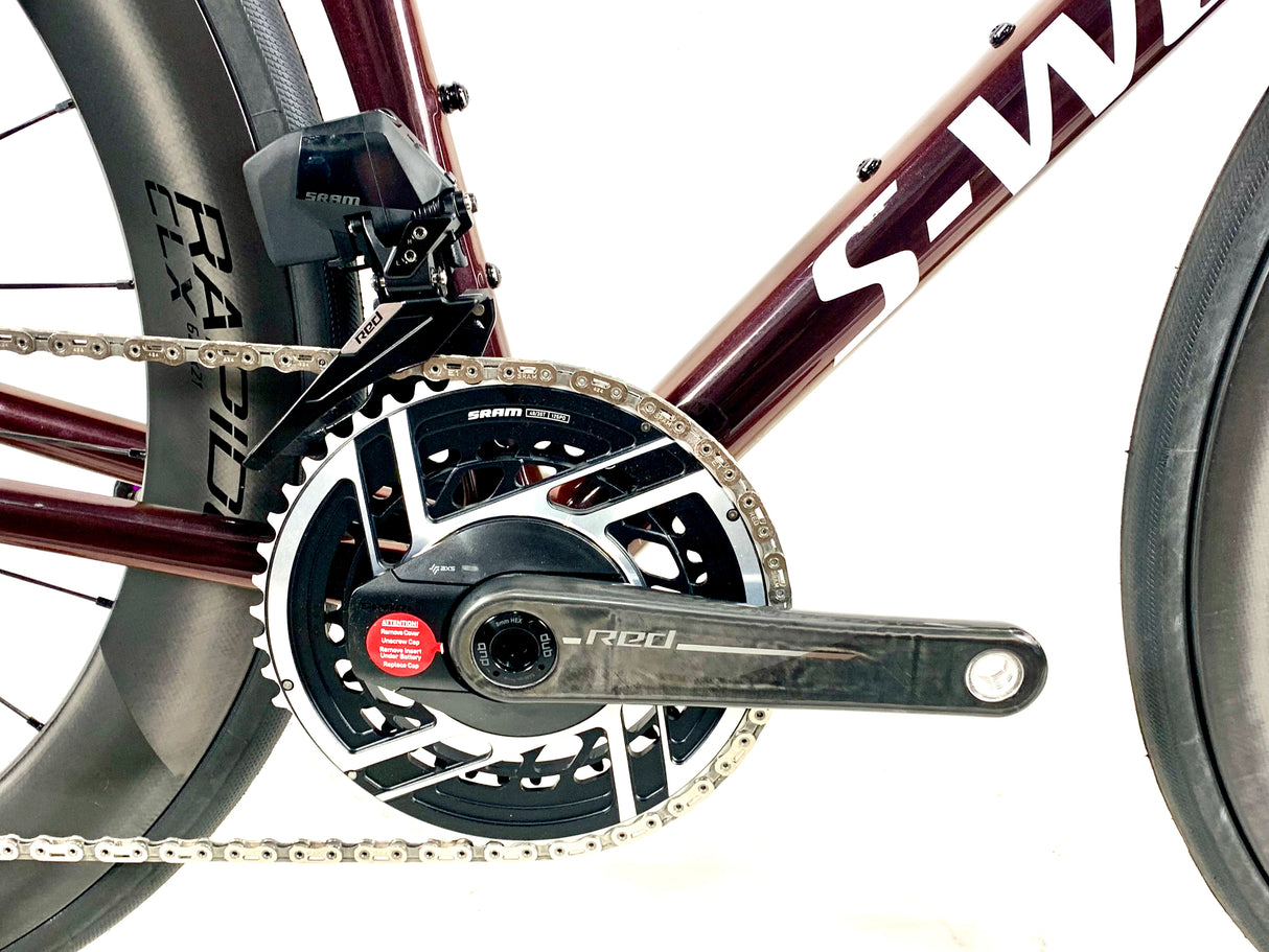 2025 Specialized S-Works Tarmac SL8 Sram Red AXS 2X12 Roval Carbon Wheels Size: 52cm
