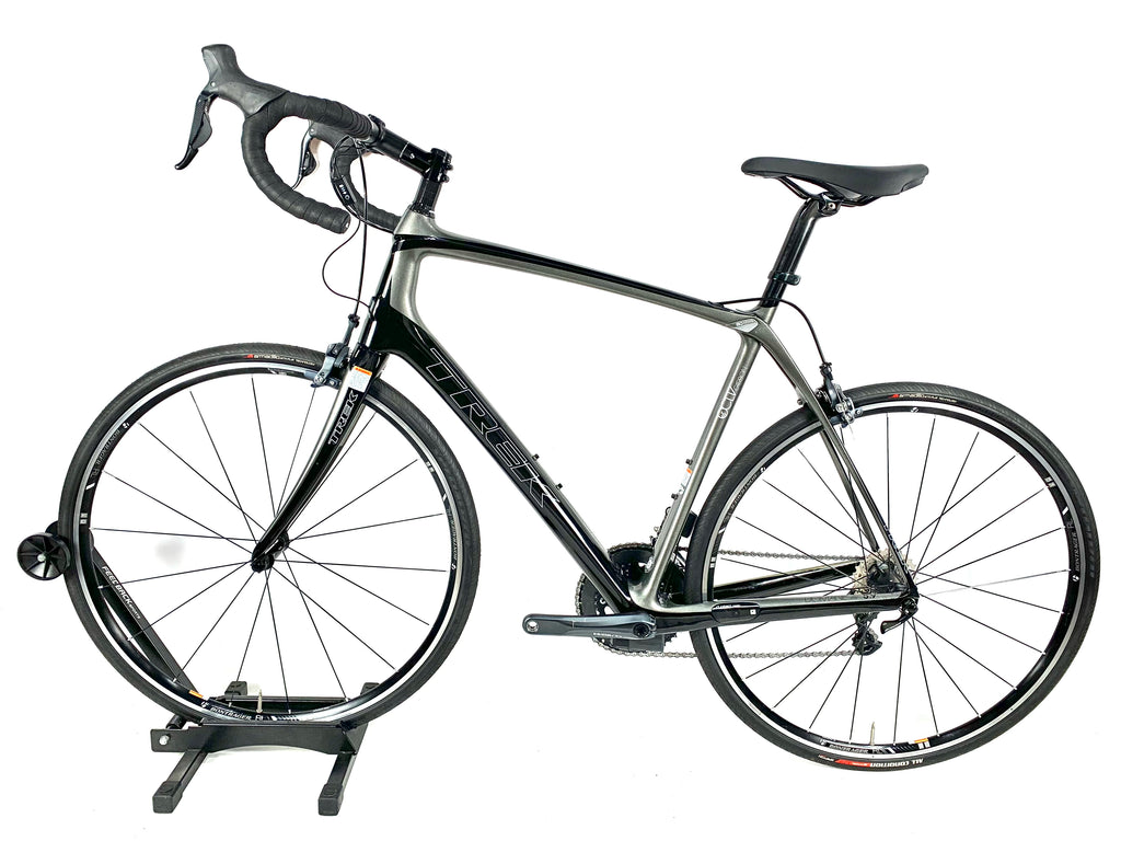 2013 Trek Domane 5.9 Carbon Ultegra Di2 10 Speed Bontrager Alloy Wheel Orange County Cyclery