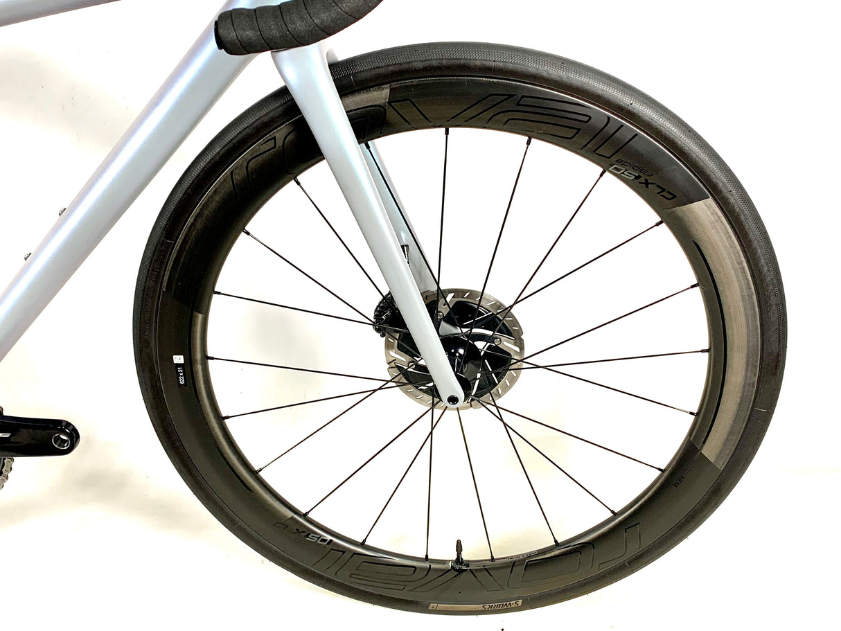 2022 Specialized S-Works Aethos Dura Ace Di2 11 Speed Roval Carbon Wheels Size: 49cm