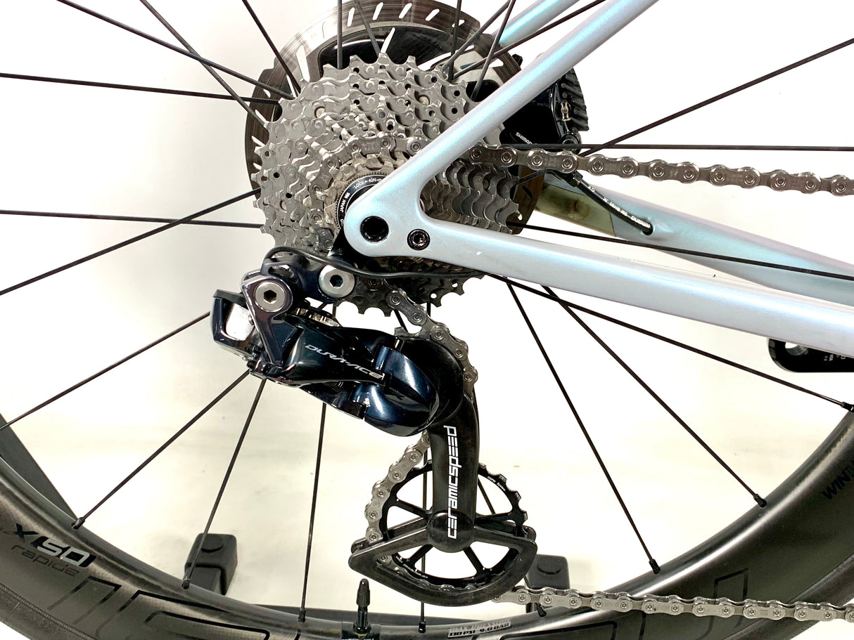 2022 Specialized S-Works Aethos Dura Ace Di2 11 Speed Roval Carbon Wheels Size: 49cm