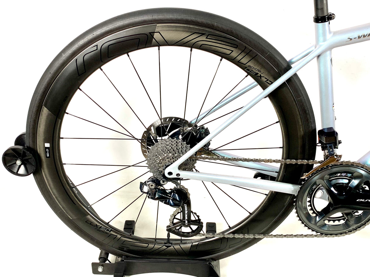 2022 Specialized S-Works Aethos Dura Ace Di2 11 Speed Roval Carbon Wheels Size: 49cm