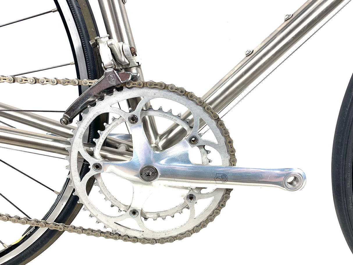 Merlin Titanium Road Bike Camagnolo 8 Speed Mavic Alloy Wheels Size 58cm