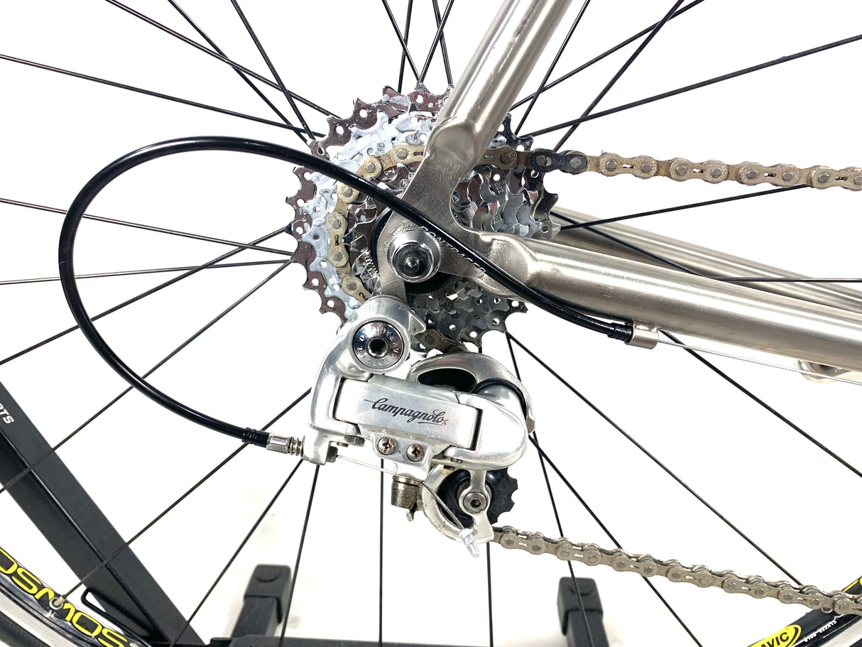 Merlin Titanium Road Bike Camagnolo 8 Speed Mavic Alloy Wheels Size 58cm